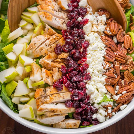 Autumn Chopped Chicken Salad