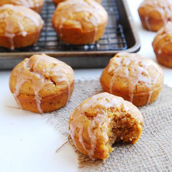 Spiced Pumpkin Muffins (V, GF)