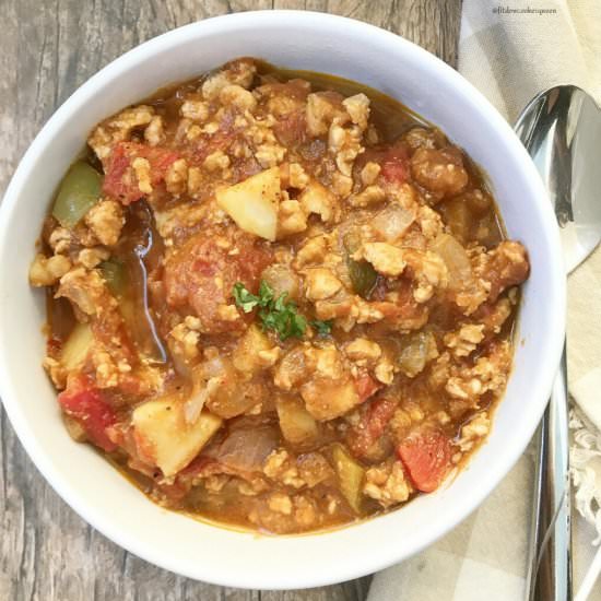 Crockpot Pumpkin Chili (whole30)