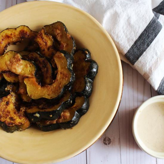 Chilli and Cheese Acorn Squash