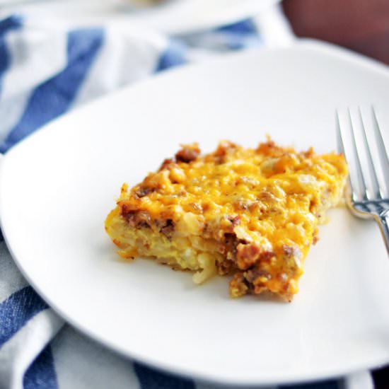 Sausage Hash Brown Casserole