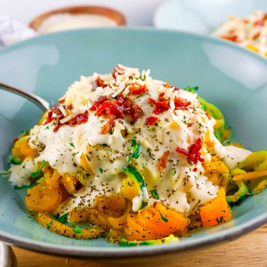 Butternut Squash Alfredo Pasta