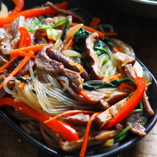 Korean Sweet Potato Noodles