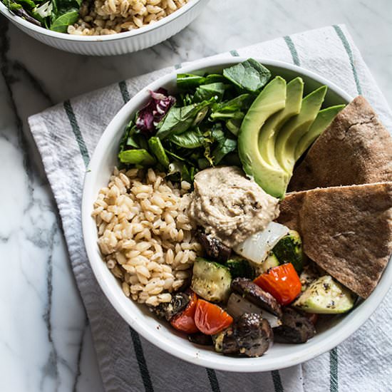 Roasted Veggie Grain Bowl