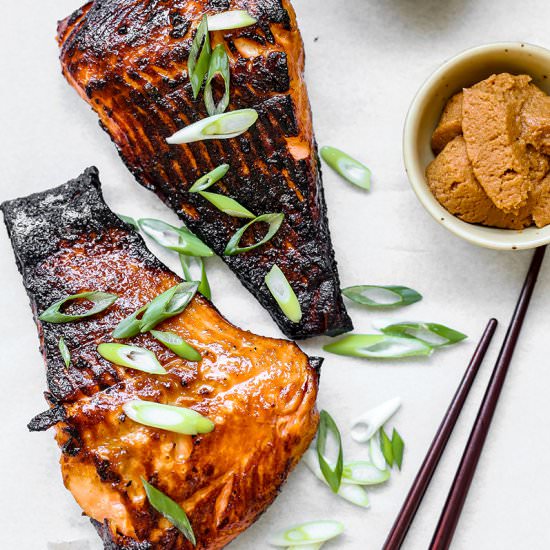 Miso Glazed Salmon
