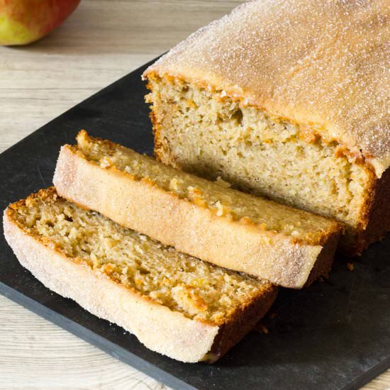 New England Apple Cider Donut Bread