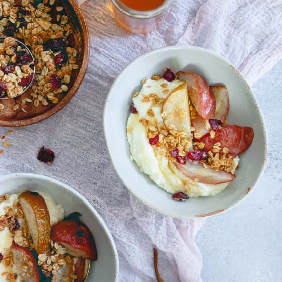 Whipped Ricotta Bowls