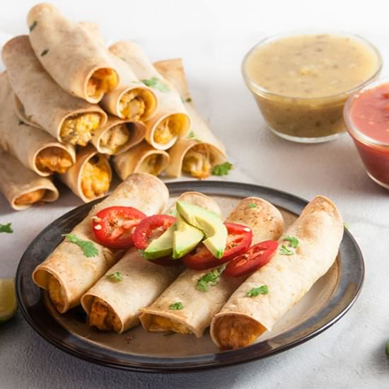 Easy Chicken Taquitos