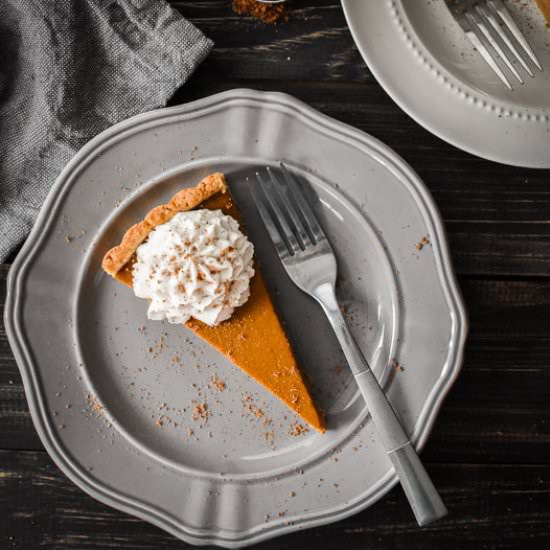 21 Day Fix Pumpkin Custard Tart