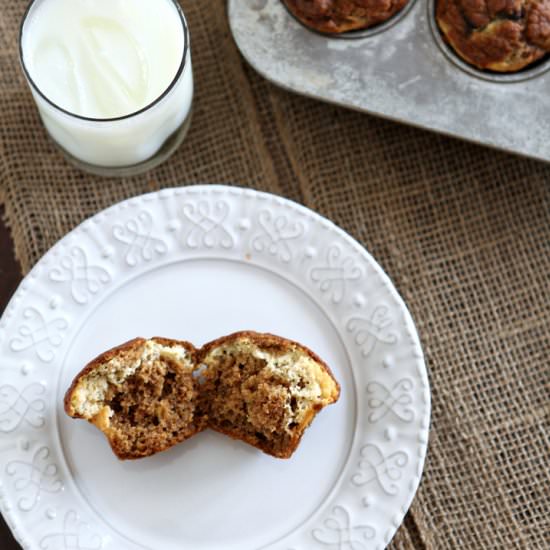 Pumpkin Muffins With Cream Cheese