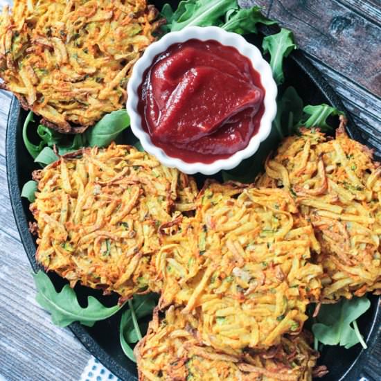 Veggie Potato Fritters