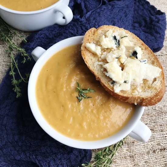 Pumpkin Amaretto Bisque