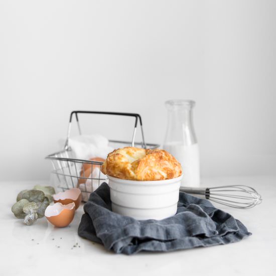 Le Gré des Champs Cheese Soufflé