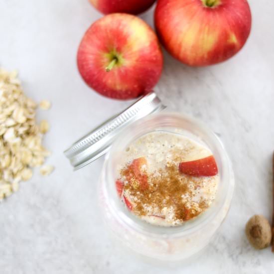 Overnight Apple Pie Oatmeal