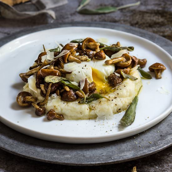 Truffled cauliflower puree
