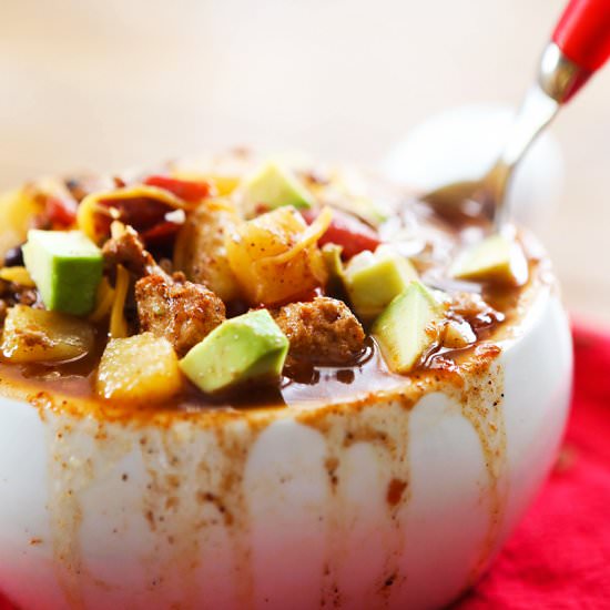 Healthy Turkey Chili