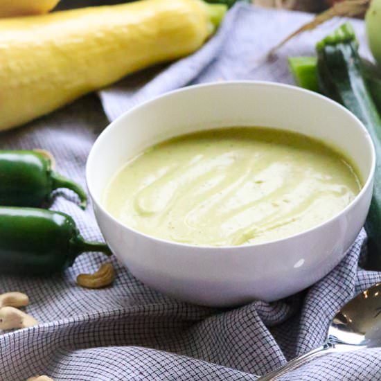 Vegan Cream of Zucchini