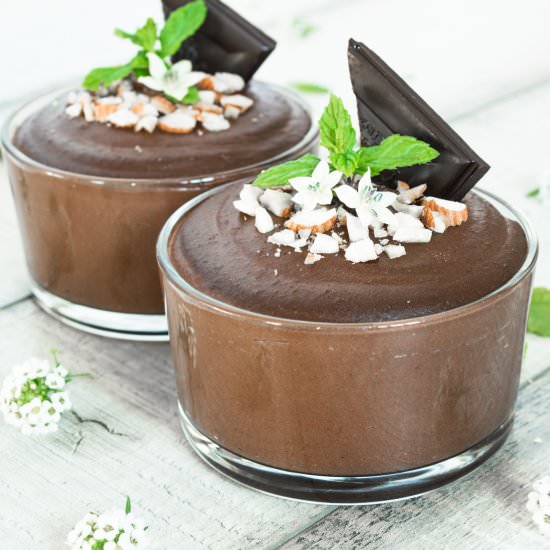 Buckwheat chocolate pudding