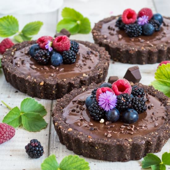 Chocolate tarts