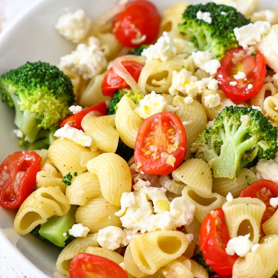 broccoli tomato pasta salad