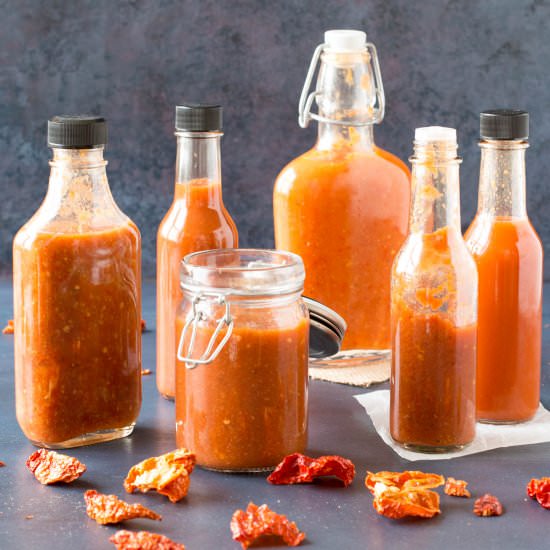 Homemade Louisiana Hot Sauce