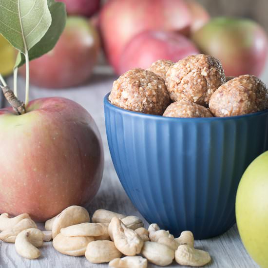 No Bake Apple Pie Cookie Bites