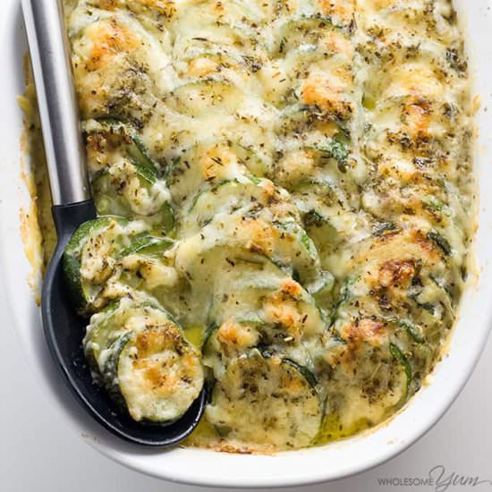 Cheesy Zucchini Casserole