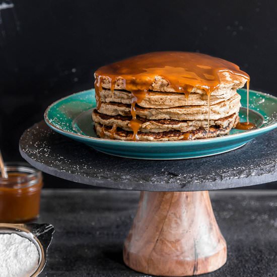 Banana Pecan Pancakes
