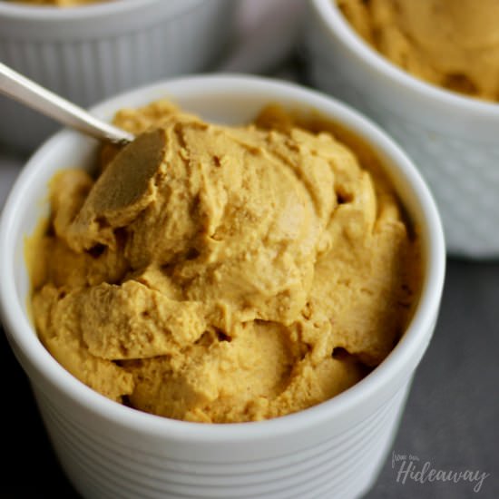 Dairy-free Pumpkin Ice Cream