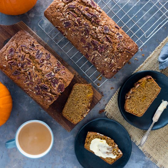 Pumpkin Gut Bread Recipe