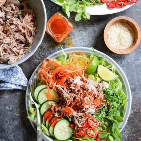 Big Batch Thai Pork Salad