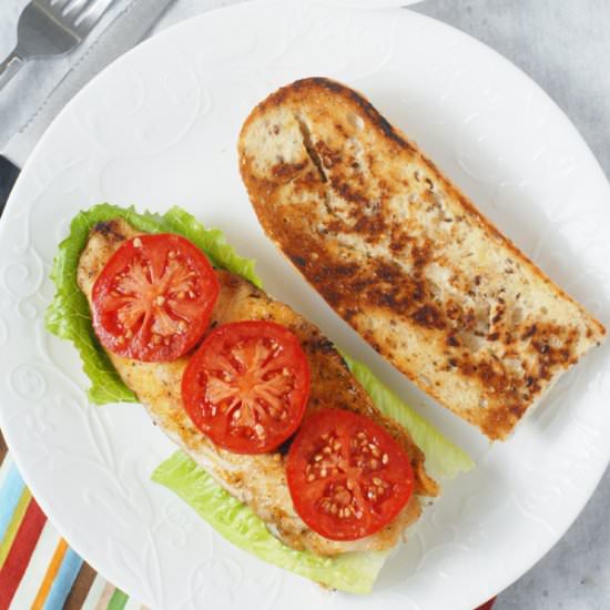 Catfish PoBoys with Cajun Spread