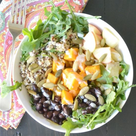 Butternut Squash Vegan Buddha Bowl