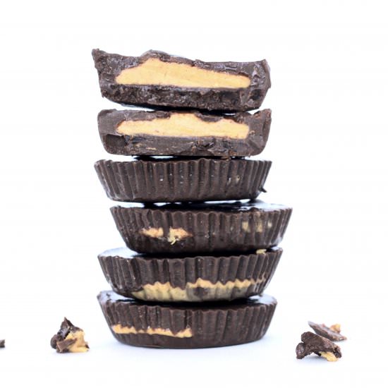 Dark Chocolate Espresso PB Cups
