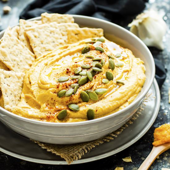 Savory Pumpkin Hummus
