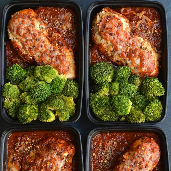 Meal Prep Pizza Chicken