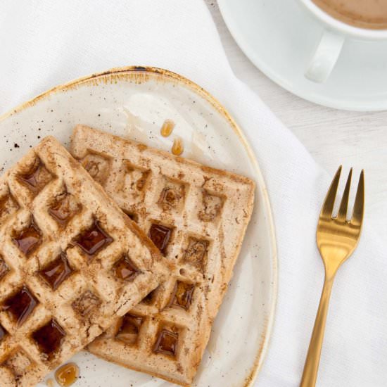 Vegan Chai Waffles