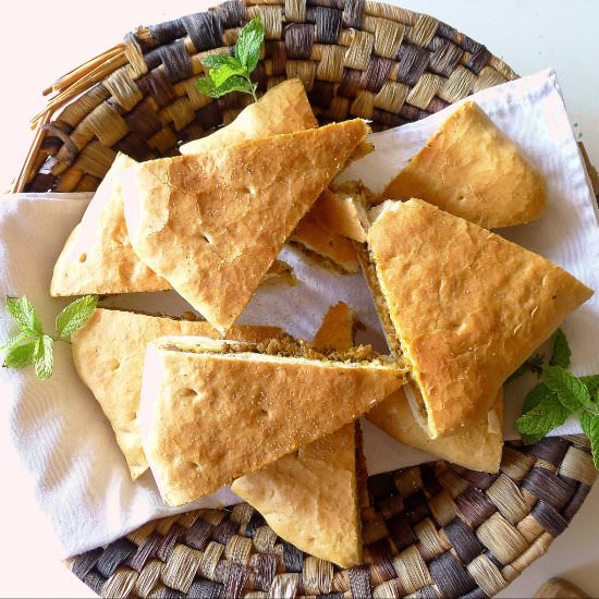 Berber Pizza with Spicy Chicken