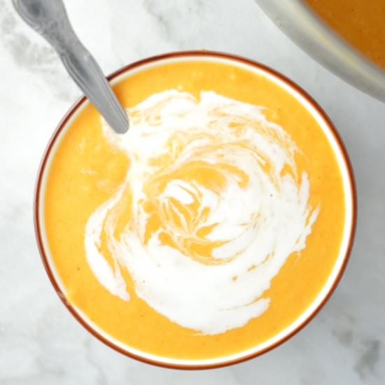 Sweet Potato Cauliflower Soup