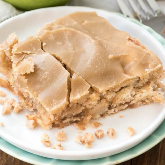 Apple Toffee Bars