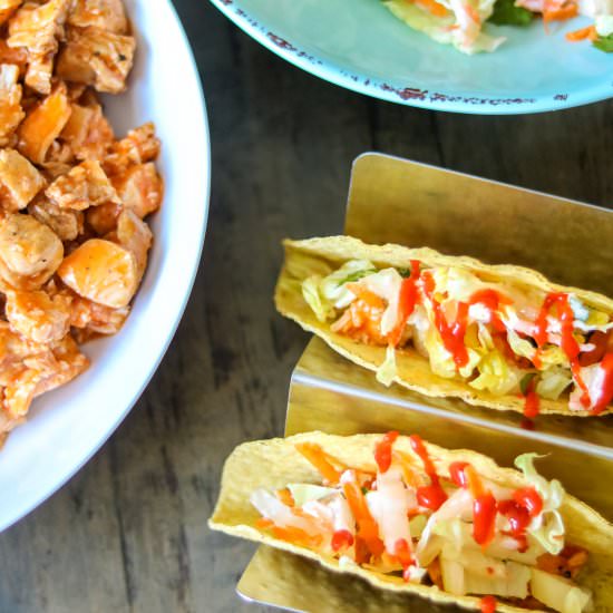Buffalo Chicken Tacos