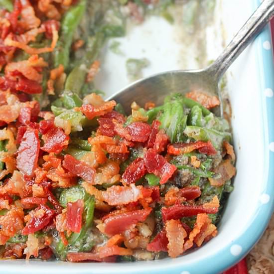 Paleo Whole30 Green Bean Casserole