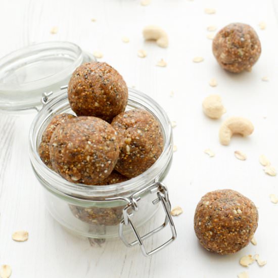 Fig & Nut Energy Bites