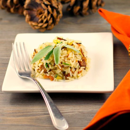 Sausage & Apple Rice