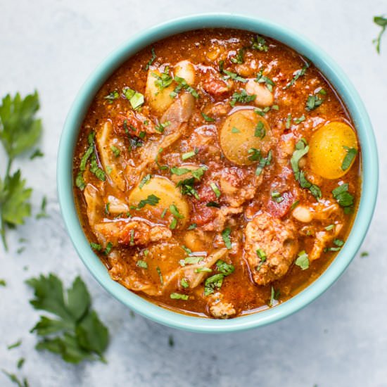 Crockpot Cabbage Soup
