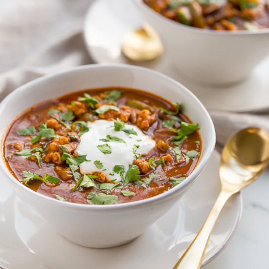 chicken tikka masala chili