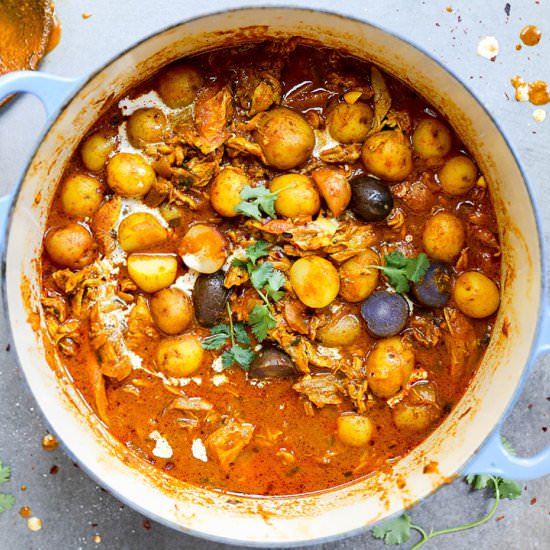 Indian Chicken and Potato Stew