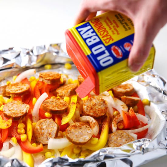 Cajun Sausage and Peppers