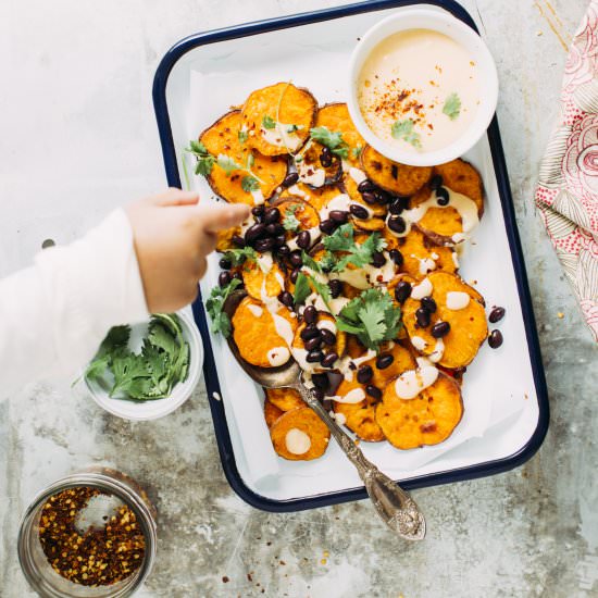 Sweet Potato Nachos