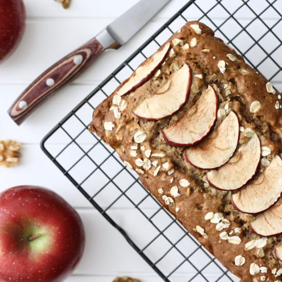 Apple Walnut Oat Bread